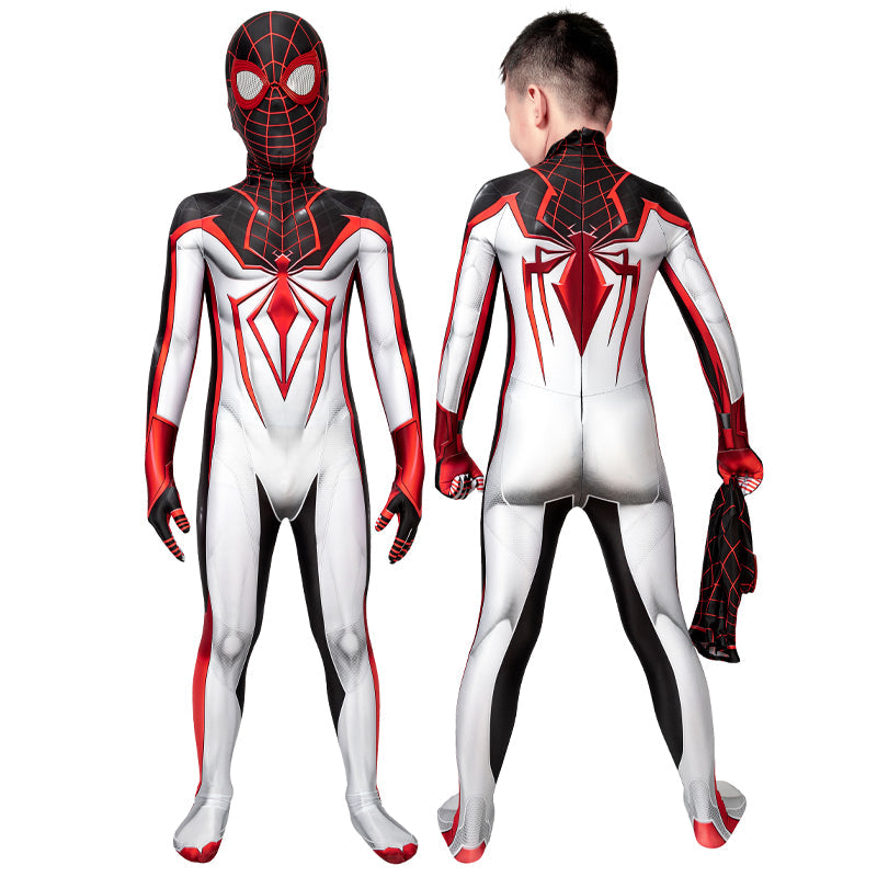 Spider-Man PS5 Kids Suits Trio — T.R.A.C.K. Suit + Symbiote Suit + PS5-2 Suit