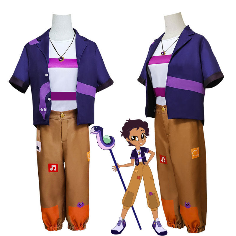 The Owl House Season 3 Luz Noceda Uniform Cosplay Costumes