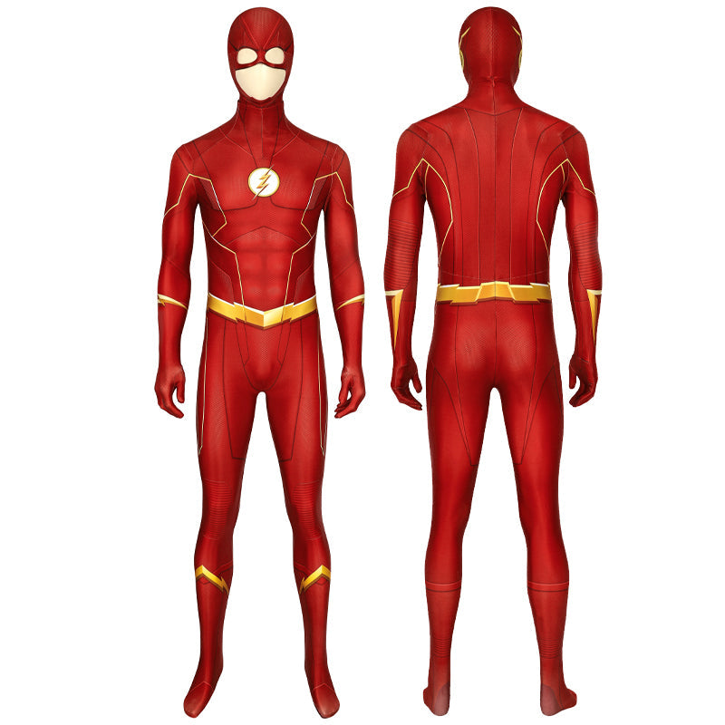 The Flash Barry Allen Jumpsuit Cosplay Costume