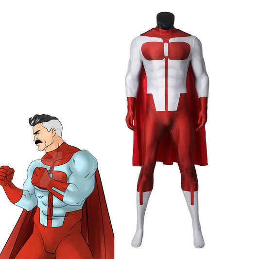 Invincible Omni-Man Nolan Grayson Jumpsuit Cosplay Costumes - Magic Stories