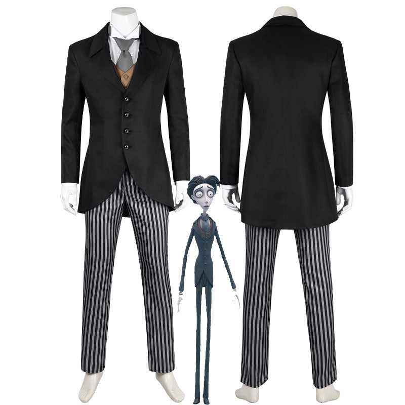 Tim Burton's Corpse Bride Victor Van Dort Cosplay Costumes - Magic Stories