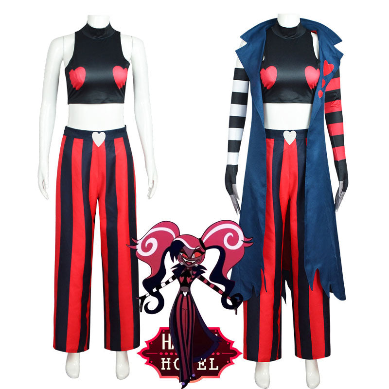 Hazbin Hotel Velvette Cosplay Costumes - Magic Stories