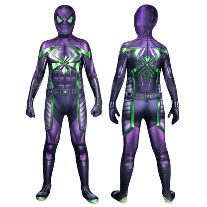 Spider-Man PS5 Kids Suits Duo — Purple Reign + Spider-Armor MK IV