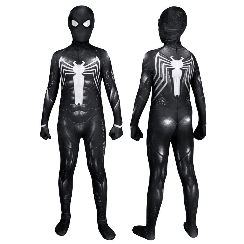 Marvel Kids Duo Cosplay Set — Venom + Black Panther — back view