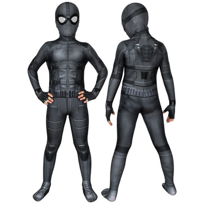 Spider-Man Kids Duo Cosplay Set — No Way Home Peter Parker + Night Monkey — back view