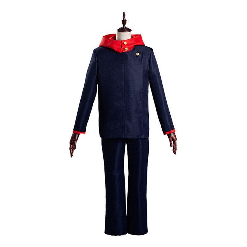 Jujutsu Kaisen Yuji Itadori Cosplay Costume — back view