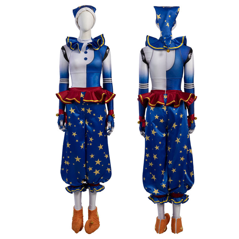 Five Nights at Freddy's Moon Halloween Clown Suit Cosplay Costumes - Magic Stories