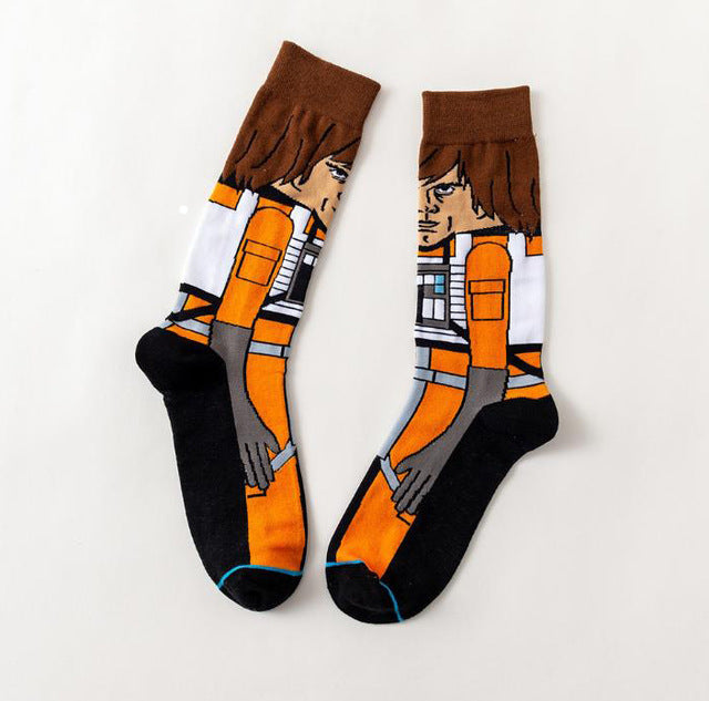 Socks Master Yoda R2-D2 Cosplay Socks Woo Ji — packaging