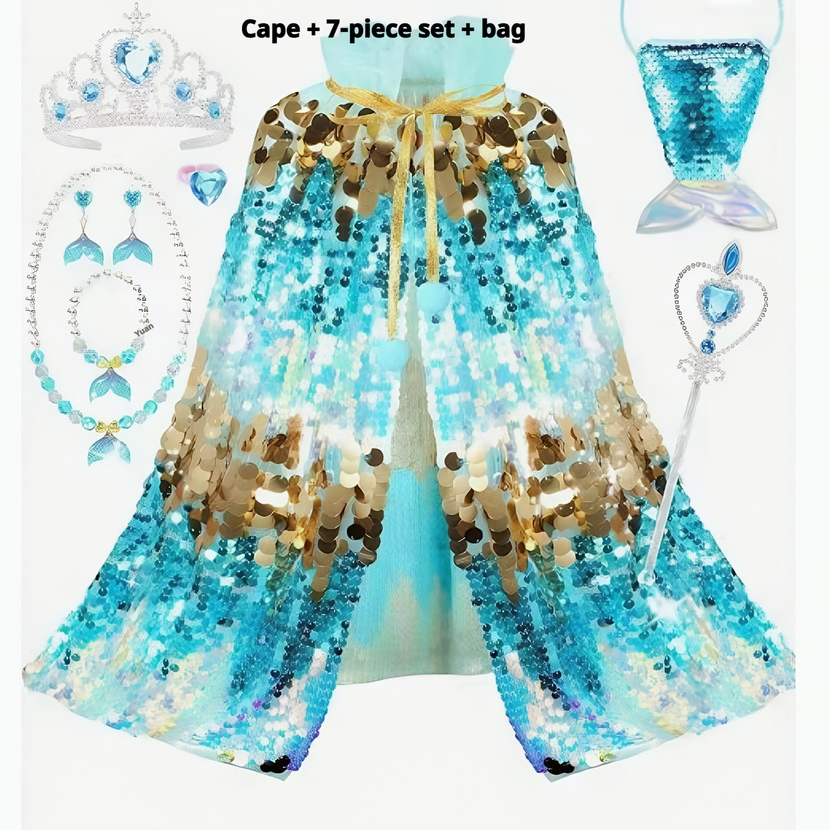 Children's Mermaid Princess Costume | Magic Stories