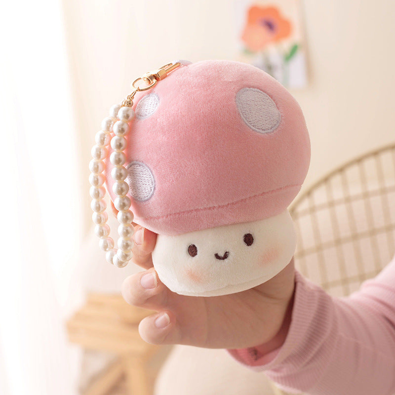 Small Mushroom Pillow Girls' Sleep Hug Doll Healing Series Doll Plush Toy — detail