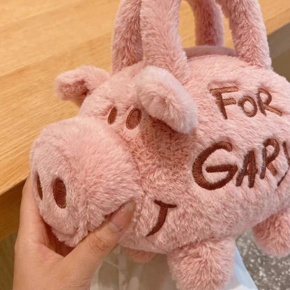 Personalized Plush Pig Crossbody Coin Purse | Magic Stories