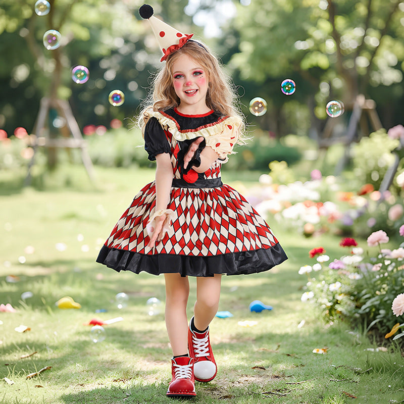 Halloween Children's Clown Costume For Boys | Magic Stories
