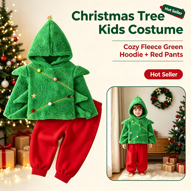 Children's Christmas Tree Costume Set | Magic Stories