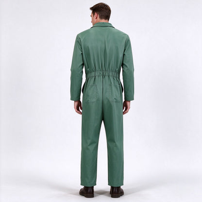 Michael's Workwear Cosplay Costume Performance — back view