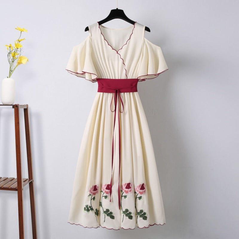 Women's Summer Embroidery Improved Hanfu | Magic Stories