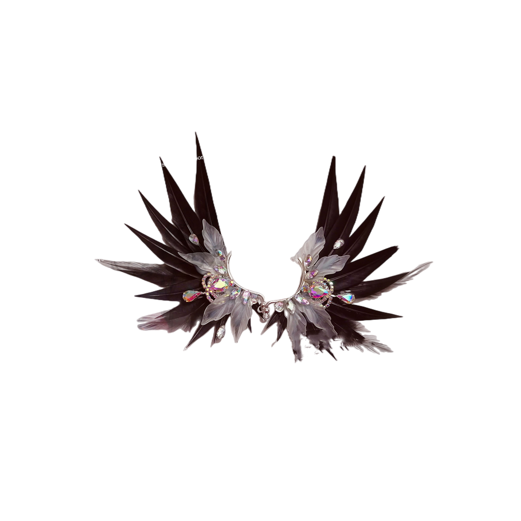 Feather Earrings Angel Wings Jewelry | Magic Stories