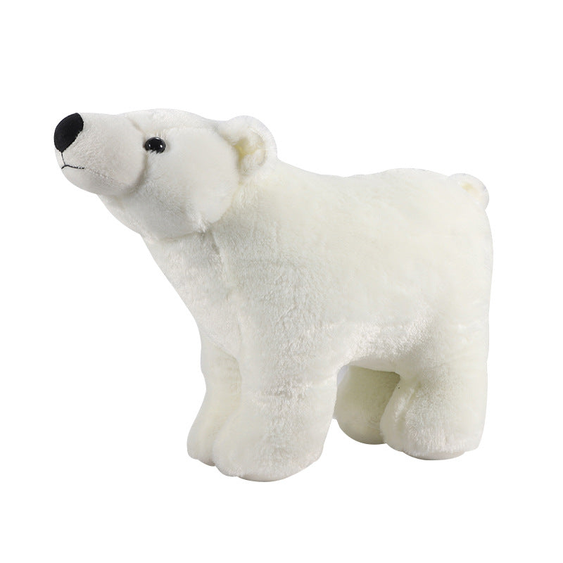 Cute Polar Bear Doll Plush Toy | Magic Stories