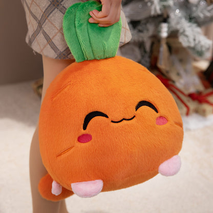 Plush Toy Strawberry Cat Doll — back view