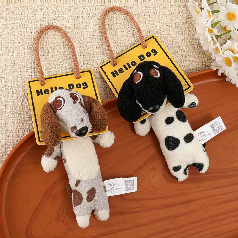 Plush Stuffed Toy, Working Dachshund, Bag | Magic Stories