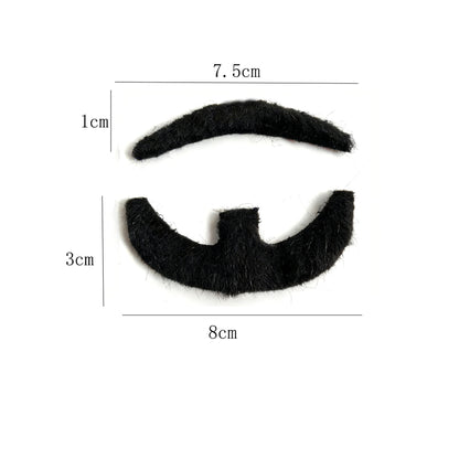 Artificial Fake Mustache Halloween Cosplay | Magic Stories