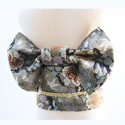 Sakura Girls Japanese Kimono Yukata Belt — side view