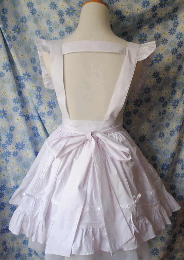 Dress Japanese Strap Dress Maid Apron Lolita | Magic Stories
