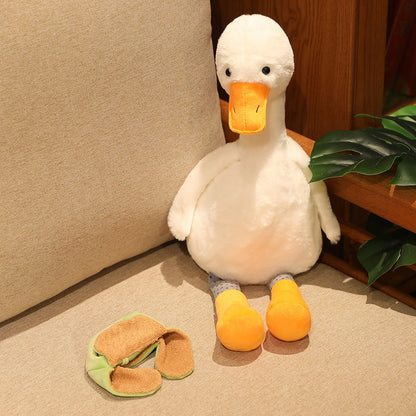 Flying Goose Plush Doll Wings Moving | Magic Stories