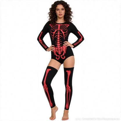 Halloween Costume Skeleton Ghost Outfit | Magic Stories