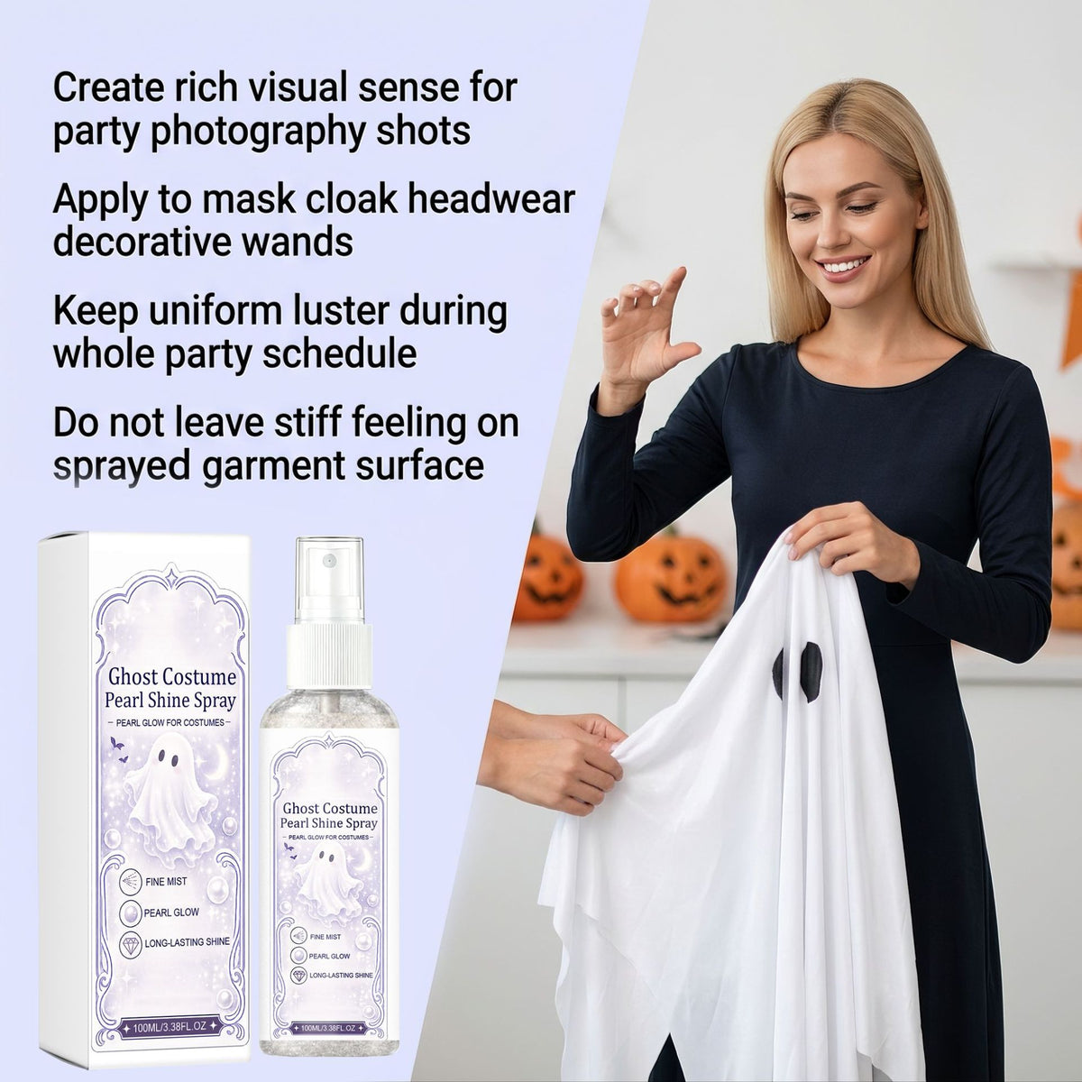 Halloween Pearl-Glitter Costume Spray | Magic Stories