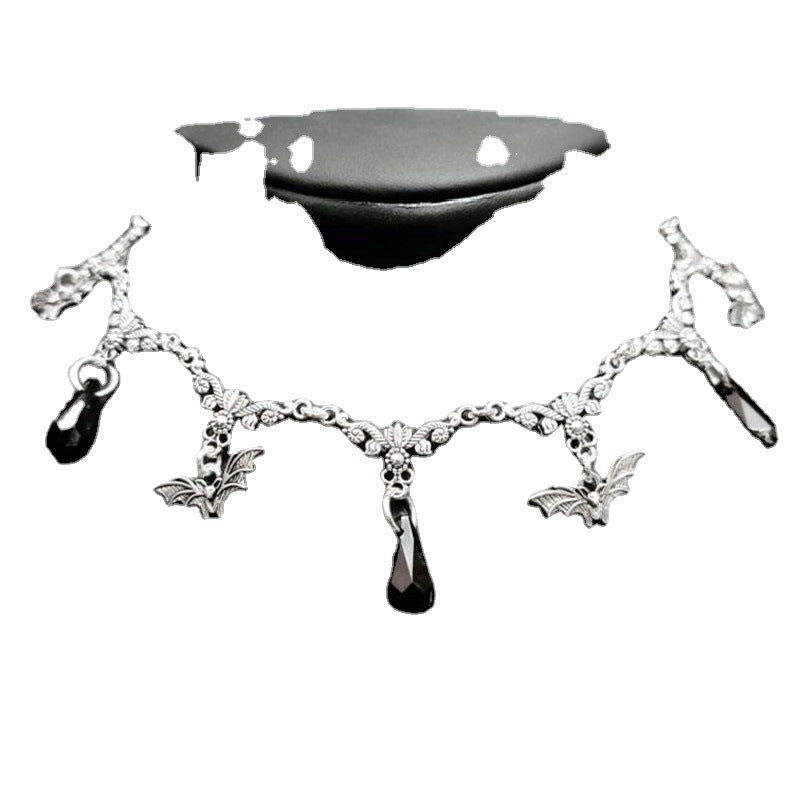 Gothic Bat Necklace Punk Jewelry | Magic Stories