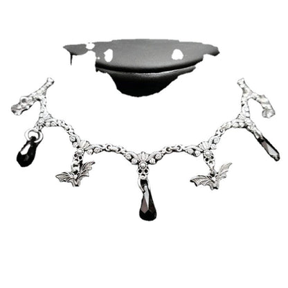 Gothic Bat Necklace Punk Jewelry | Magic Stories