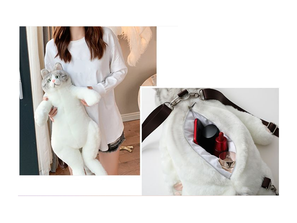 Large Capacity Plush Doll Backpack — packaging