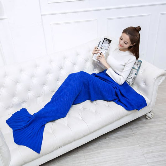 Mermaid Tail Knitting Sleeping Blanket | Magic Stories