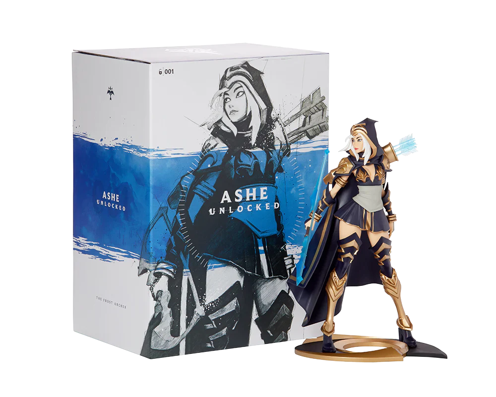 League of Legends - Ashe - UNLOCKED Statue — side view
