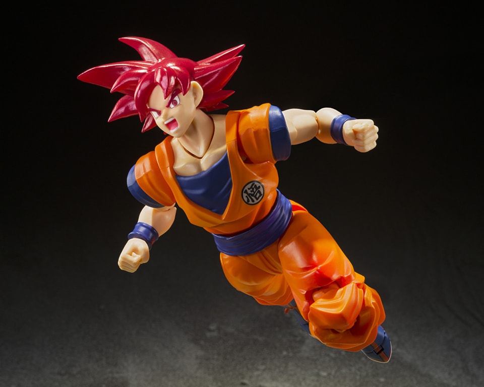 Super Saiyan God Son Goku Saiyan God of Virtue S.H.Figuarts Dragon Ball Super - Magic Stories