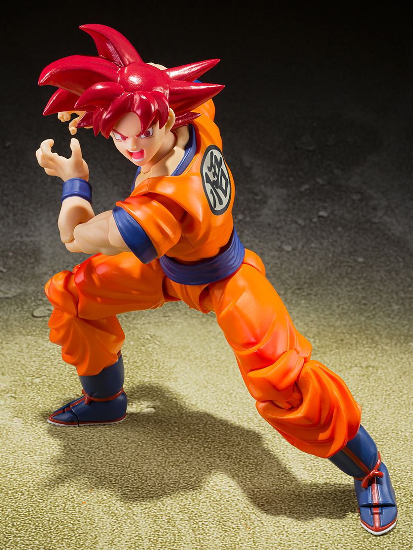 Super Saiyan God Son Goku Saiyan God of Virtue S.H.Figuarts Dragon Ball Super — packaging