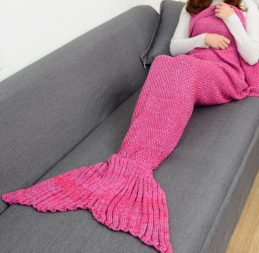 Mermaid Tail Knitting Sleeping Blanket | Magic Stories