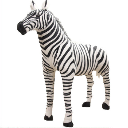 Simulation station version of zebra plush | Magic Stories