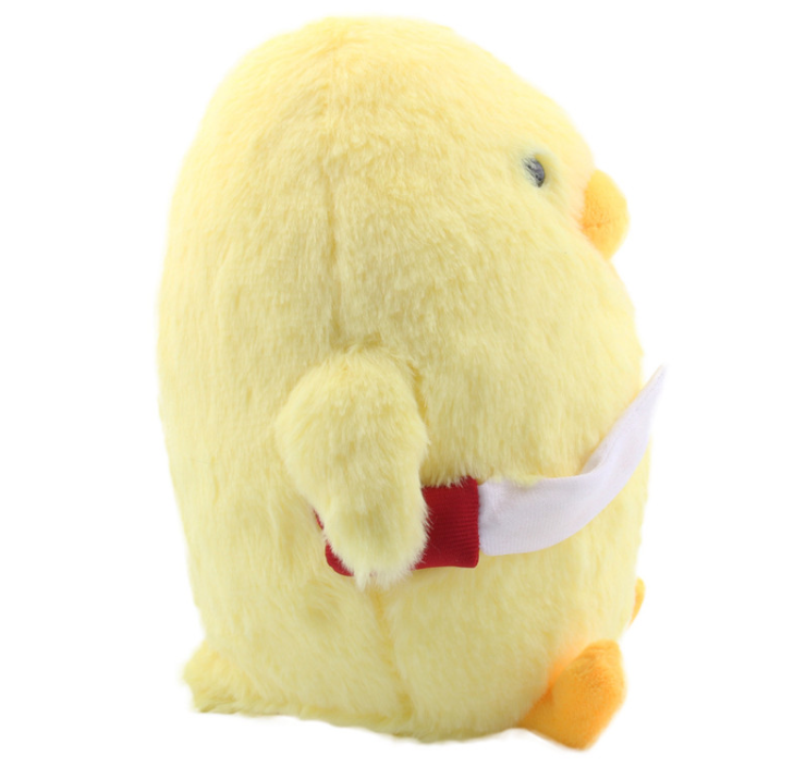 Duck plush toy — detail