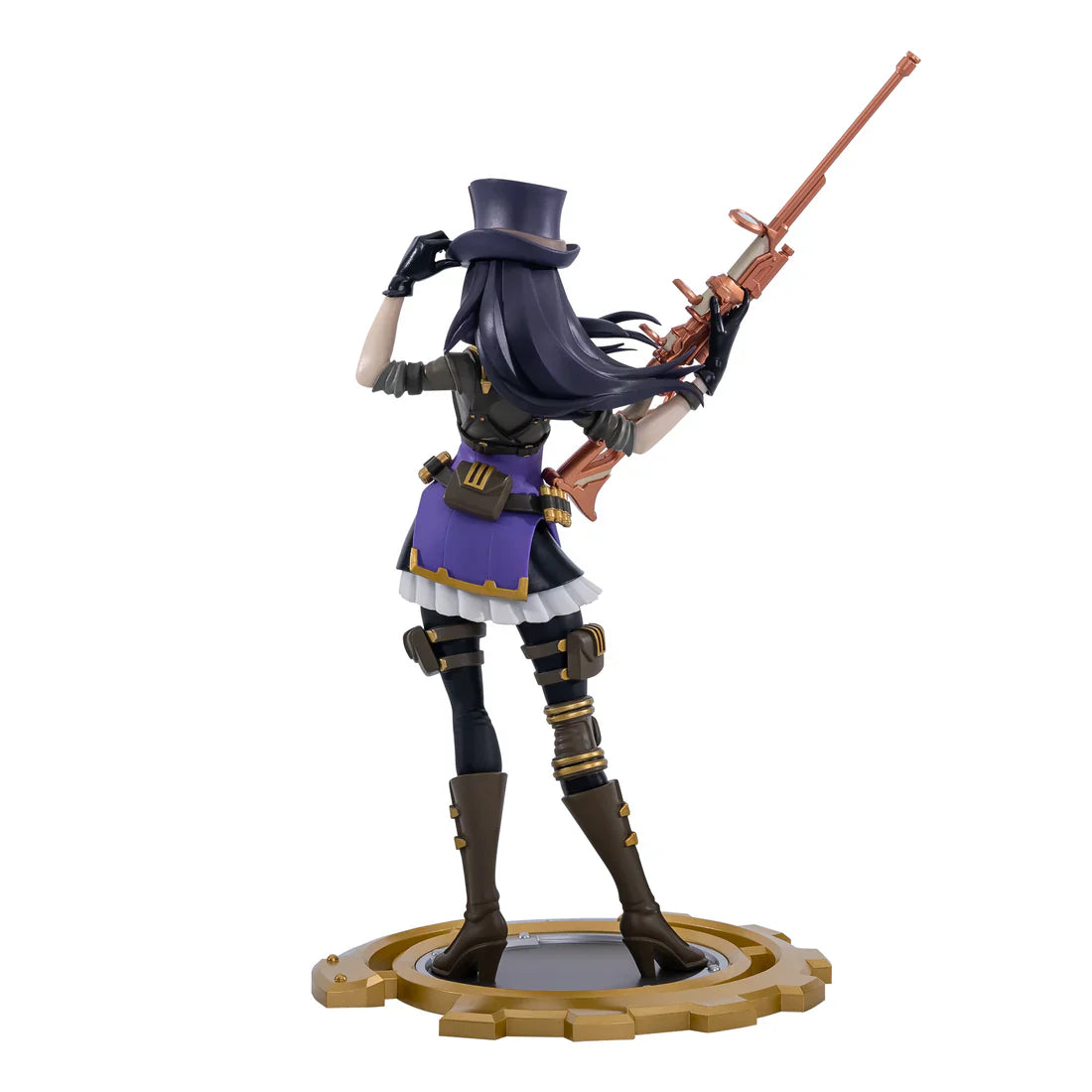 League of Legends - Caitlyn - UNLOCKED Statue — back view