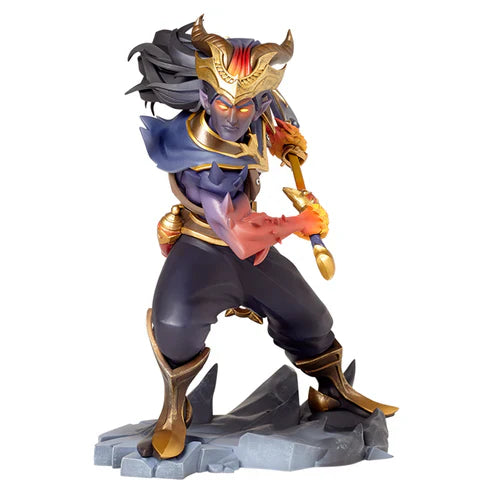 League of Legends - Nightbringer Yasuo - UNLOCKED Statue — back view