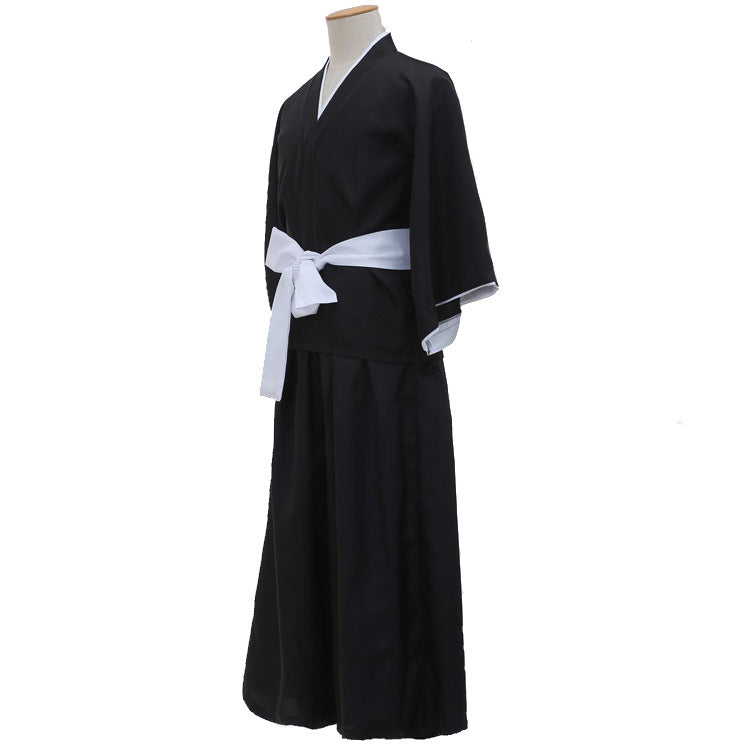 Japanese Anime And Kimono Cosplay Costume Women — side view