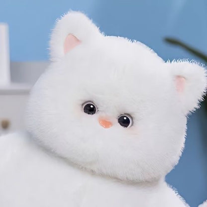 Sister Meow Plush Toy White Cat Doll | Magic Stories