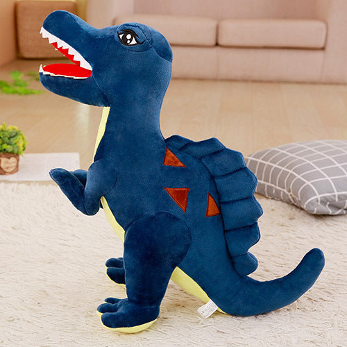 Spinosaurus dinosaur plush toy — scale reference
