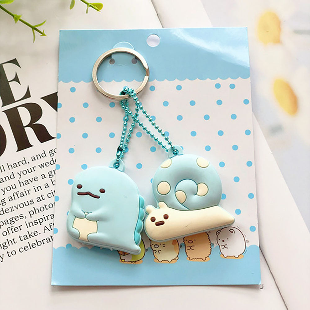 Cartoon Animal Cute Anime Silicone Keychain | Magic Stories
