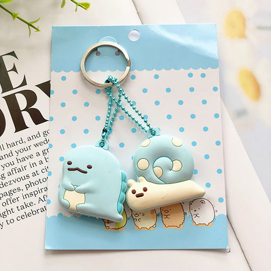 Cartoon Animal Cute Anime Silicone Keychain | Magic Stories