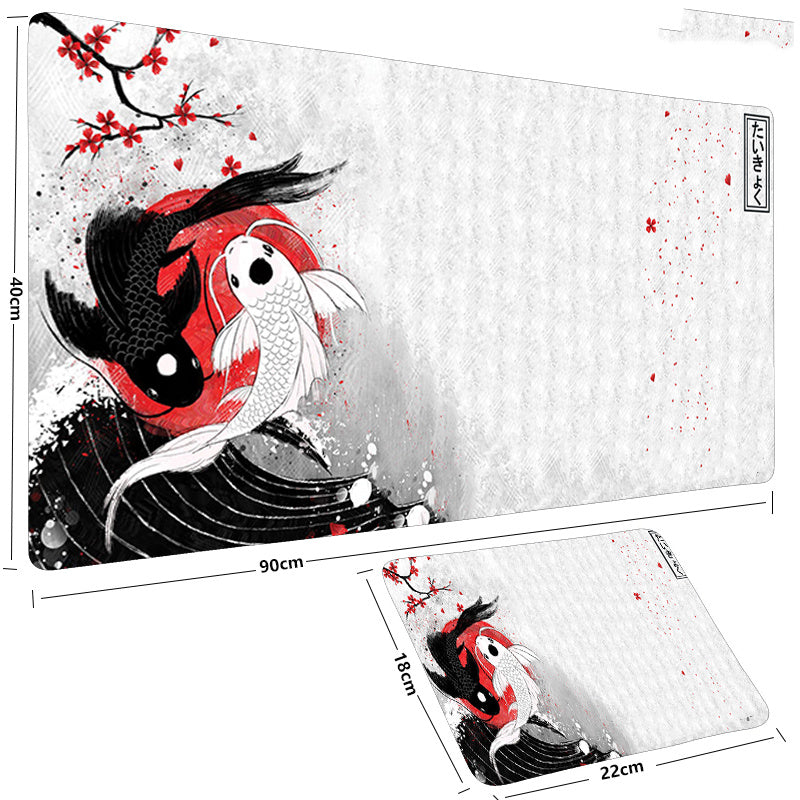 Big Anime Fish Mouse Pad | Magic Stories