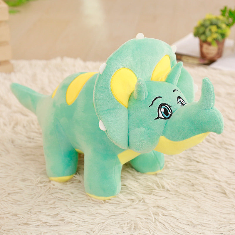 Cute cartoon triceratops plush toy | Magic Stories