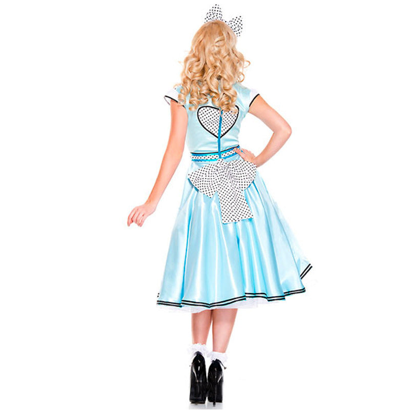 Maid party performance costume — side view