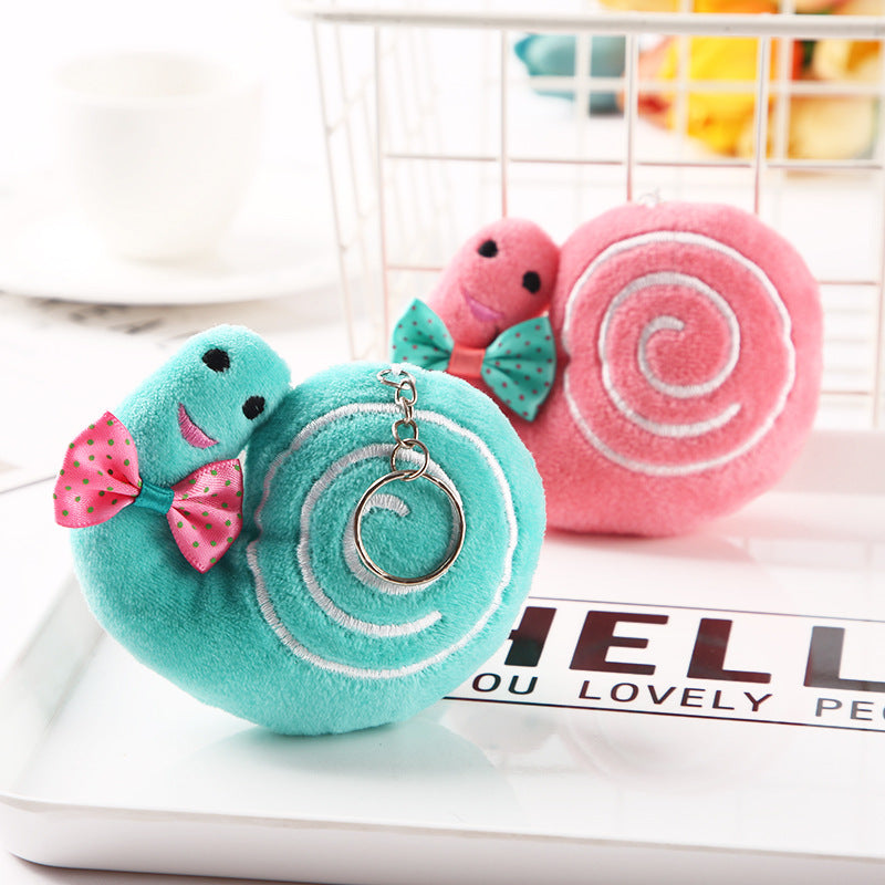Cartoon cute snail plush pendant | Magic Stories